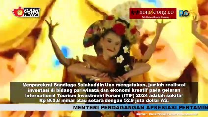 Kemenparekraf Bakal Realisasikan Dana 800 M untuk Pariwisata dan Industri Kreatif