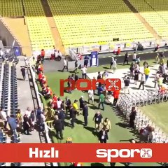 Ali Koç, Ülker Stadyumu'na geldi