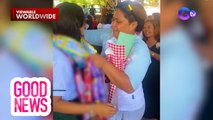 Sabong panlaba, ginamit bilang graduation garland? | Good News