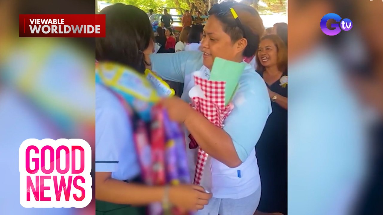 Sabong panlaba, ginamit bilang graduation garland? | Good News