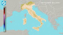 Precipitazione cumulata in Italia