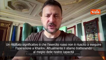 Zelensky: "Operazione russa a Kharkiv non ? riuscita"