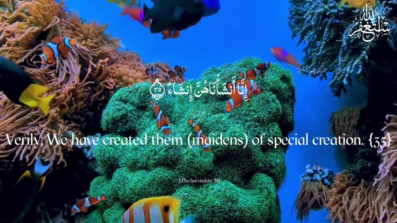 Surah Waqiah Recitation in a Beautiful Voice | Recitation  | peaceful sleep | reduce anxiety | islam