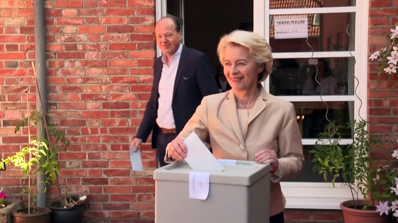 Europawahl: Von der Leyen hat in Niedersachsen Stimme abgegeben