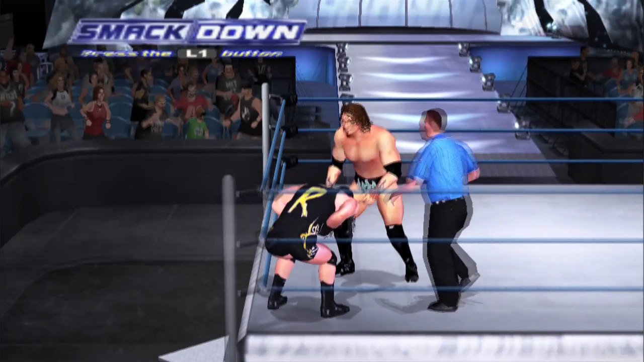 WWE Rhyno vs Sean O'Harire SmackDown 17 July 2003 | SmackDown Here comes the Pain PCSX2