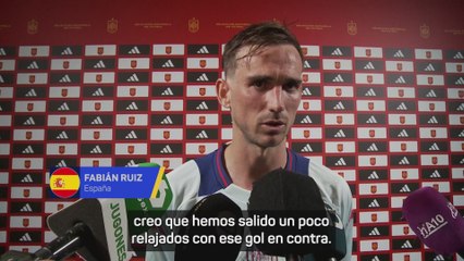 Fabián Ruiz: "Nos vamos con buenas sensaciones"