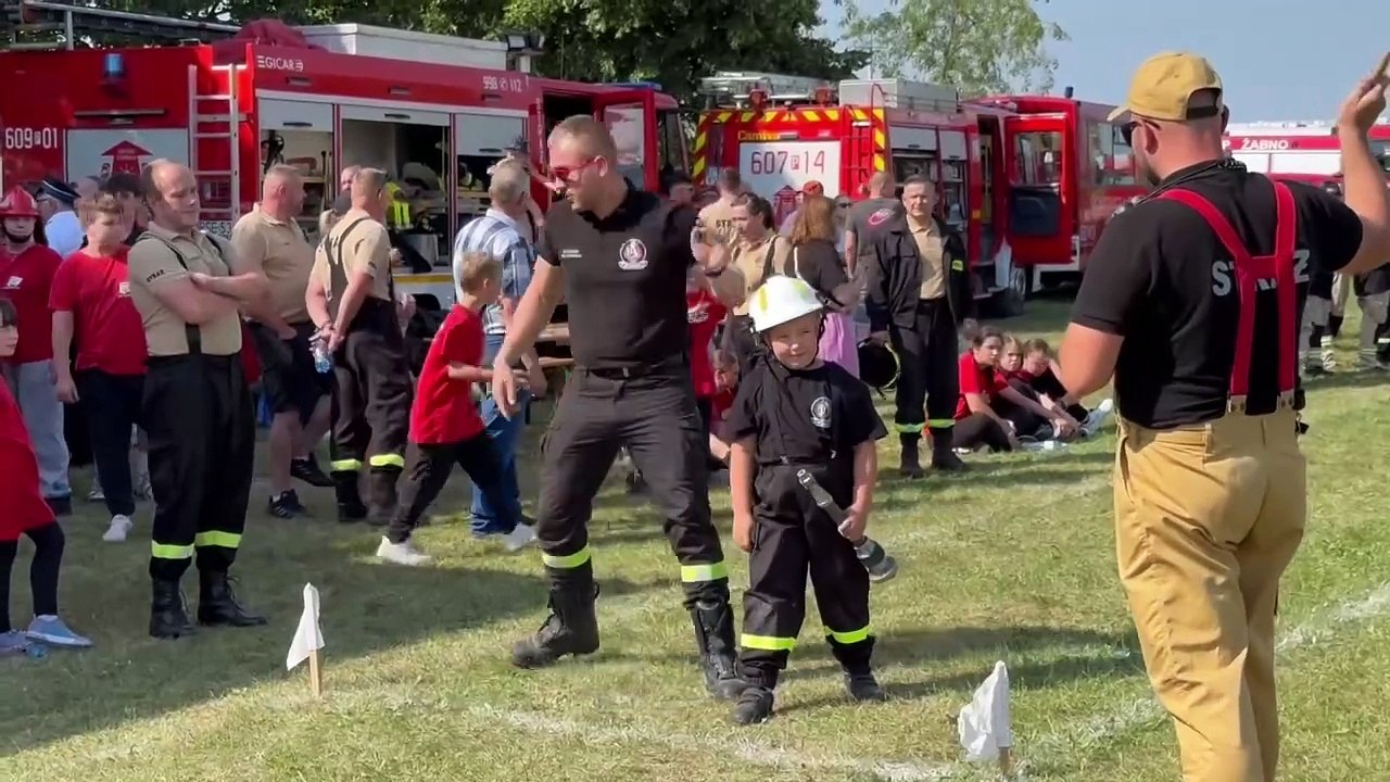 Zawody sportowo-pożarnicze w Żabnie