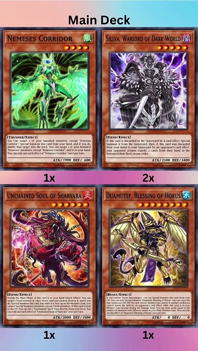 Dark world deck profile