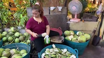 Behind the Scenes at Bangkok's Largest Coconut Market | Street Food