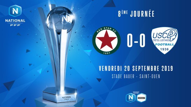 J8 | Red Star FC - US Creteil Lusitanos (0-0)