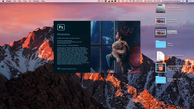 How to USE Adobe Photoshop - Tutorial 18 - Exporting Your Image to The Photos Application | New