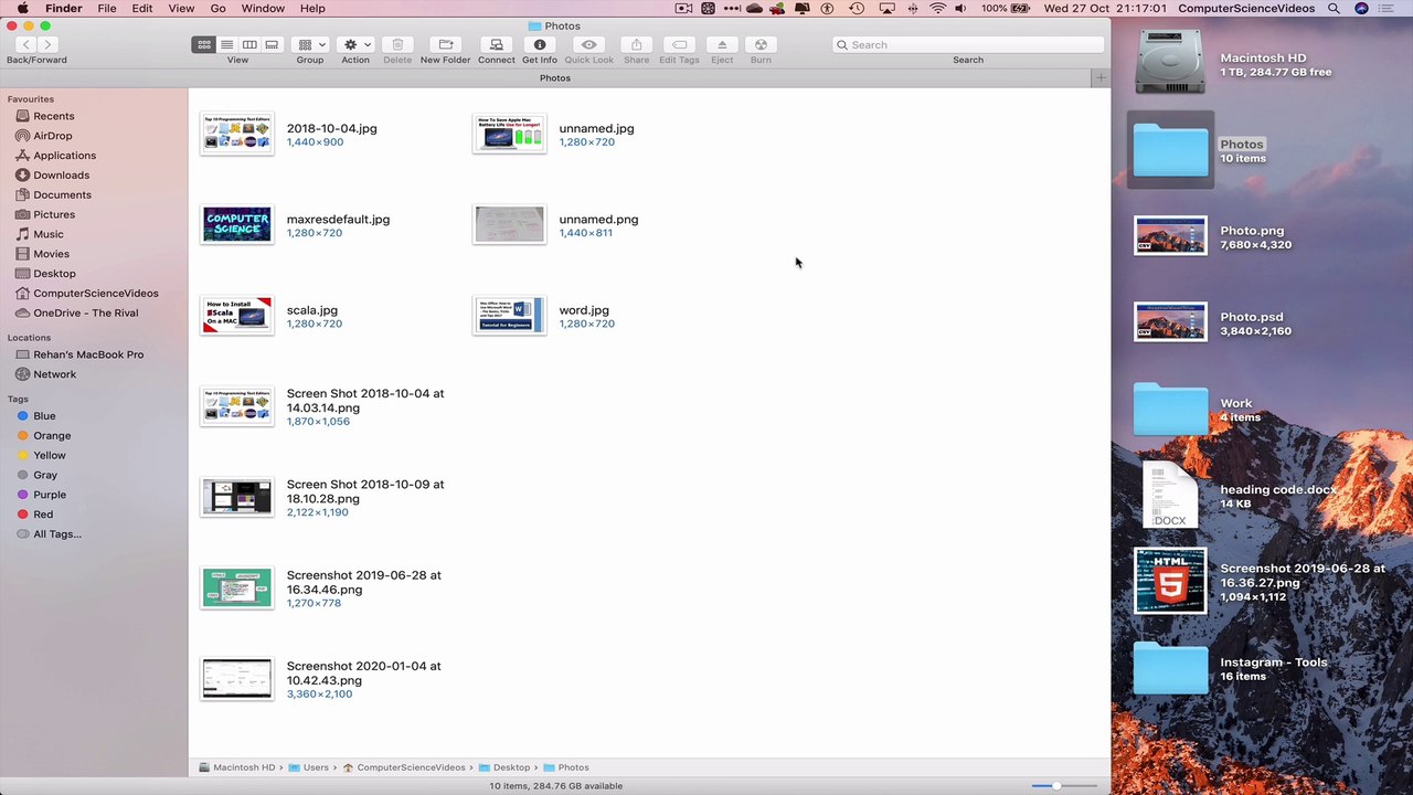 How to TRANSFER Photos from One Mac to Another Mac Using AirDrop