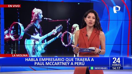 Gerente de MasterLive habla sobre los desafíos de traer a Paul McCartney al Perú