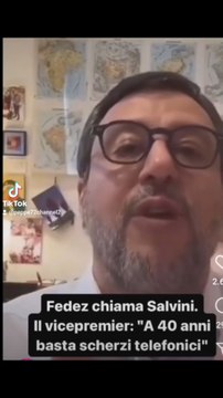 matteo salvini risponde a Fedez sullo scherzo