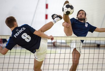L'Equipe de France Futnet en préparation à Clairefontaine
