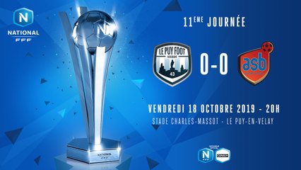 J11 | Le Puy Foot 43 - AS Béziers (0-0)