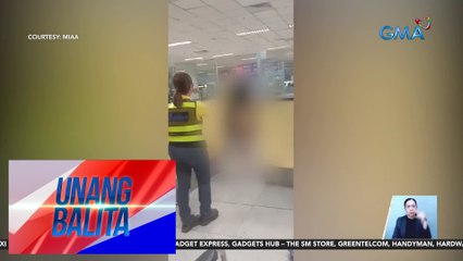 Babaeng Vietnamese na walang damit, nakitang palakad-lakad sa NAIA Terminal 3 | Unang Balita