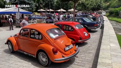 Prizren'de klasik otomobil festivali: 80'den fazla model görücüye çıktı