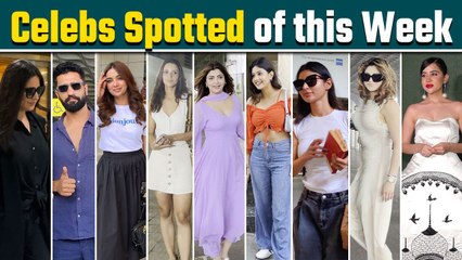 Download Video: Celebs Spotted this week: From Katrina Kaif to Jiya Shankar, Celebs Video of the week! FilmiBeat