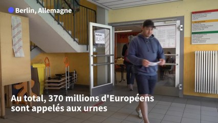 L'Europe aux urnes pour élire ses eurodéputés
