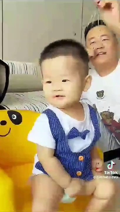 Funny babies moment