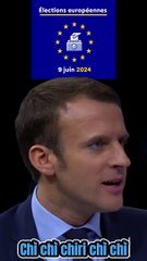 #PourRires#EmmanuelMacron#ÉlectionsEuropéennes#Chì chì chì cò cò cò#FrancoPippo#9juin2024