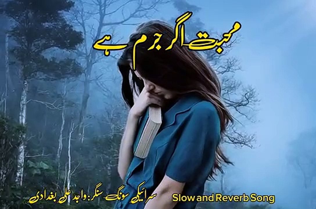 Muhabbat-Ager-Jurm-Hy-Singer Wajid Ali Baghdadi- Slow -And-Reverb-Song