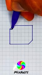 MixArts | How to Draw Aesthetic Figure Tutorial #art #3ddrawing #tutorial #aesthetic #principiante