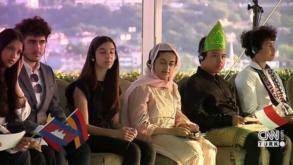 Son dakika haberi: Cumhurbaşkanı Erdoğan gençlerle bir araya geldi