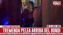 Tremenda pelea arriba del bondi: se enojó porque el colectivero 