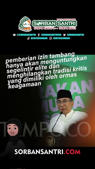 Alumni UGM dan Warga NU Tolak Izin Tambang Ormas Keagamaan