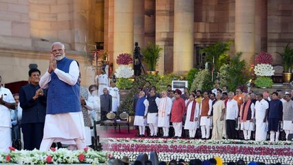 শপথ নিলেন রাজনাথ, শাহ, নাড্ডা, বাংলার সুকান্ত, শান্তনু, মোদীর মন্ত্রিসভাতেও হাইভোল্টেজ চমক!