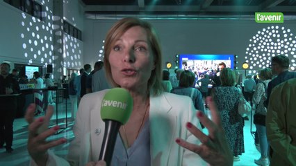 Élections 2024 - Armelle Gysen au QG des Engagés