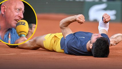 "Su sueño de niño se ve cumplido": así te contamos en 'Carrusel Deportivo' el punto con el que Alcaraz se proclamó campeón de Roland Garros