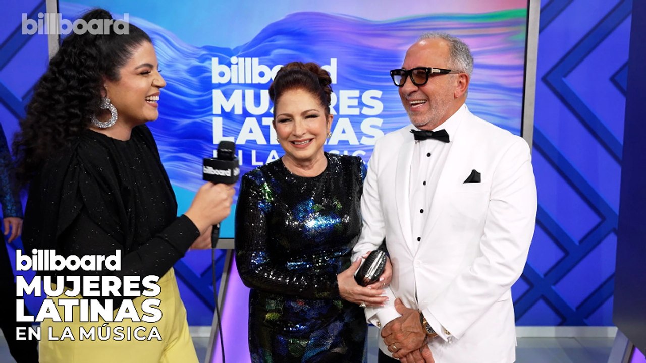Gloria & Emilio Estefan Talk Being Inspired By Celia Cruz, Being Honored with The Icon Award & More | Billboard Mujeres Latinas En La Música