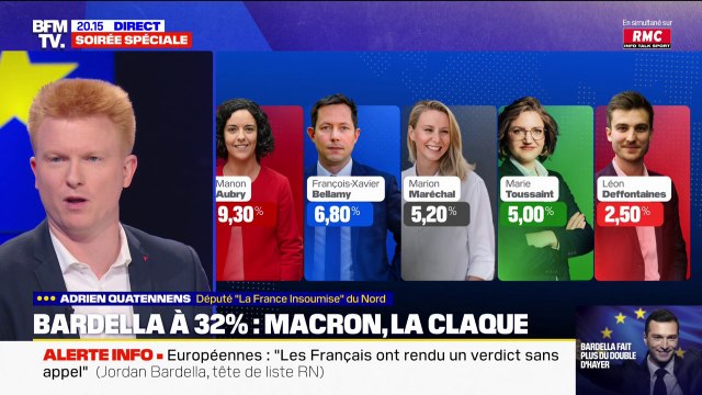 Dissolution de l'Assemblée nationale: Nous y sommes prêts affirme Adrien Quatennens