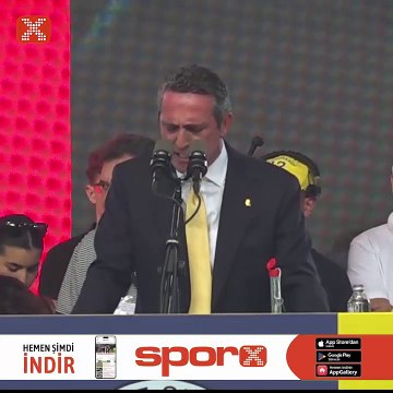 Ali Koç: Yaşa Fenerbahçe! En büyük Fenerbahçe