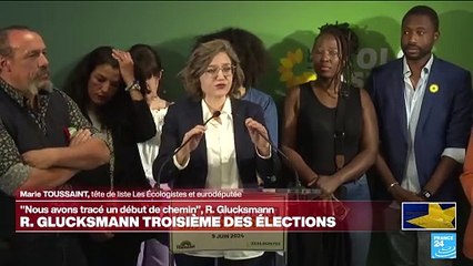 Européennes 2024 : Marie Toussaint concède une "défaite sèche et amer" pour les Verts