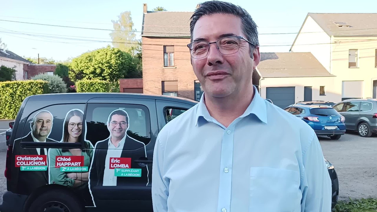 Interview Eric Lomba 1e suppléant PS à la Région pour Huy-Waremme