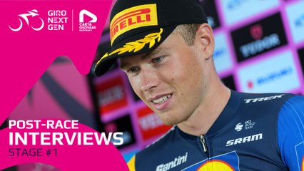 Giro Next Gen 2024 | Stage 1: post-race interviews
