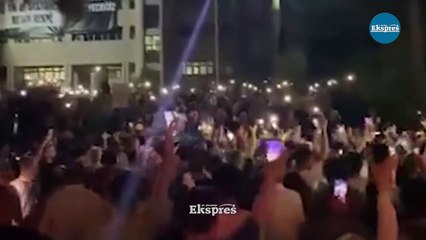 Diyarbakır halkı Büyükşehir Belediyesi önüne yürüdüy