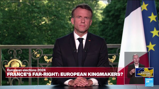 2024 European elections: President macron announces dissolution of French parliament