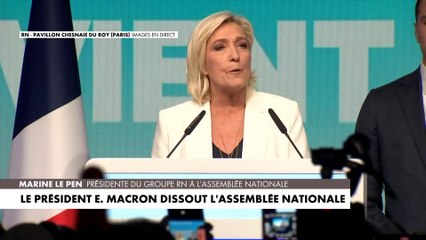 Marine Le Pen : «Quand le peuple vote, le peuple gagne»