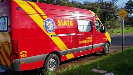 Menina de 11 anos tem suspeita de fratura na mandíbula após se envolver em acidente