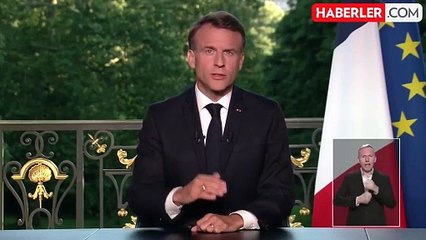 Fransa Cumhurbaşkanı Macron, Meclis'i feshederek erken seçim çağrısı yaptı