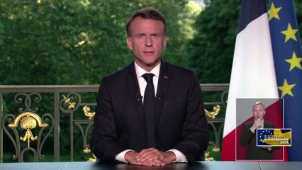 Emmanuel Macron annonce la dissolution de l'Assemblée nationale