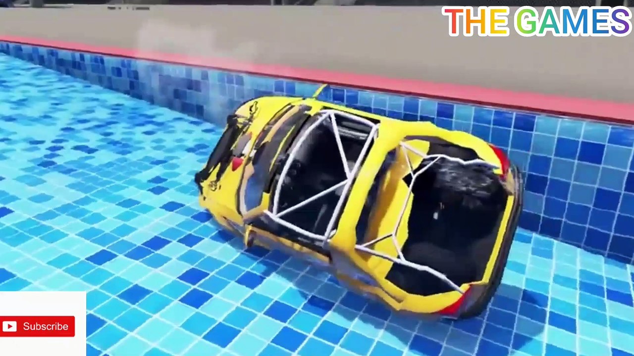 Epic High Speed Car Jumps #177 – BeamNG Drive | THE GAMES