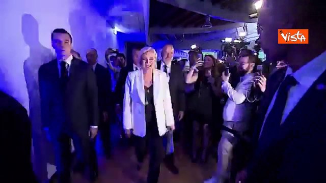 Europee in Francia, Le Pen: Elezioni storiche, quando il popolo vota, vince