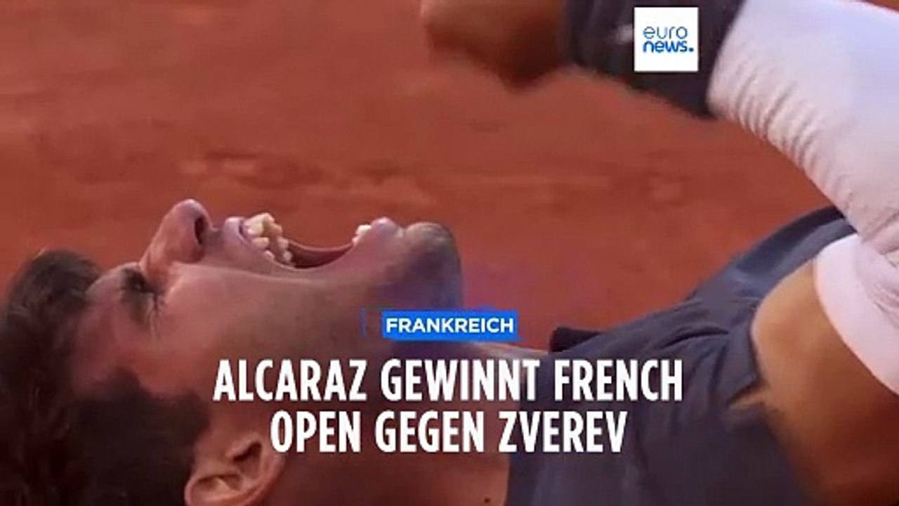 Jeu, set et match: Alcaraz - Zverev bleibt nur das Silbertablett
