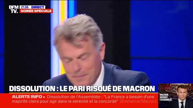 Dissolution de l'Assemblée: Enfin ! Nous allons pouvoir utiliser notre bulletin de vote pour parler de politique nationale , réagit Fabien Roussel (PCF)